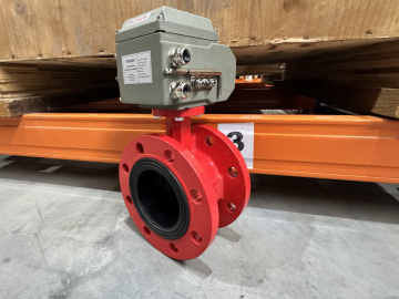 Дисковые поворотные фланцевые затворы DYARM ZP-P с электроприводом DYARM BN — готовое решение для автоматизации трубопроводных систем
